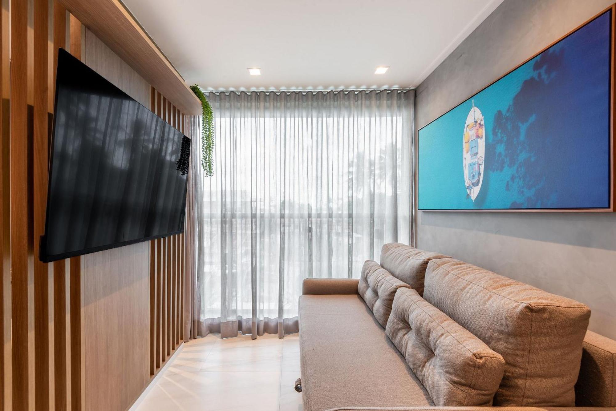 Apartamento Flat Pe Na Areia Na De Proximo As Piscinas Naturais.