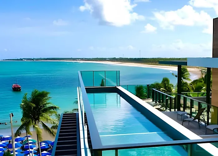 Flat Pe Na Areia Na Praia De Porto De Galinhas Proximo As Piscinas Naturais.